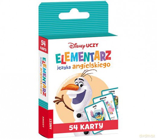 Disney Uczy Karty do elementarza Języka Angielskiego UEK-9302 [KSIĄŻKA]