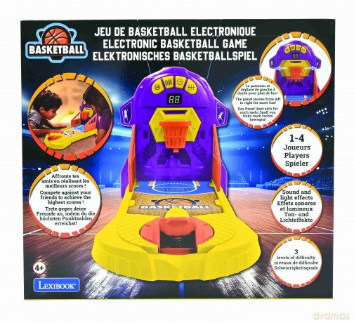 Elektroniczna gra w koszykówkę Lexibook JG910 [GRA]