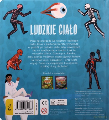 Encyklopedia z okienkami. Ludzkie ciało. Encyklopedia z okienkami - Willow Green [KSIĄŻKA]