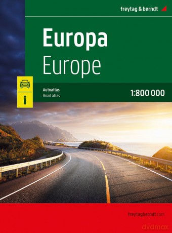 Europa Atlas samochodowy 1:800 000 [KSIĄŻKA]