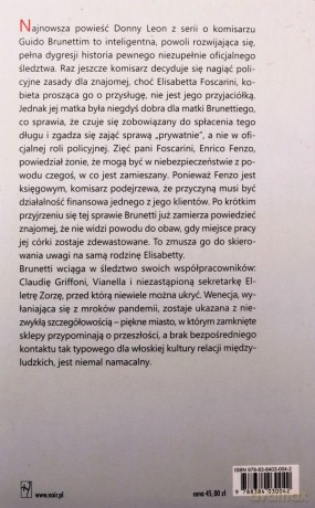 Fundacja - Donna Leon [KSIĄŻKA]