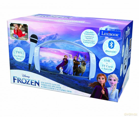 Głośnik z mikrofonem Frozen Lexibook BTP585FZZ