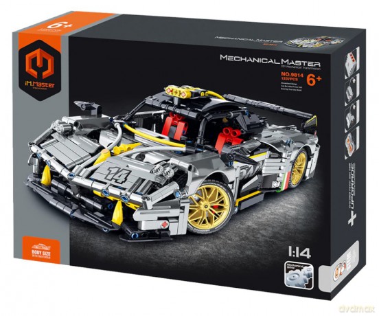 iM.Master 1:14 model auto srebne 1237 elementów [KLOCKI]