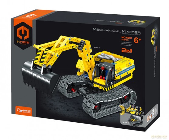 iM.Master 2w1 Koparka Robot 342 elementy [KLOCKI]