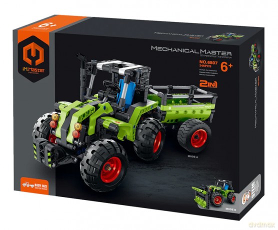 iM.Master 2w1 Traktor 348 elementów [KLOCKI]