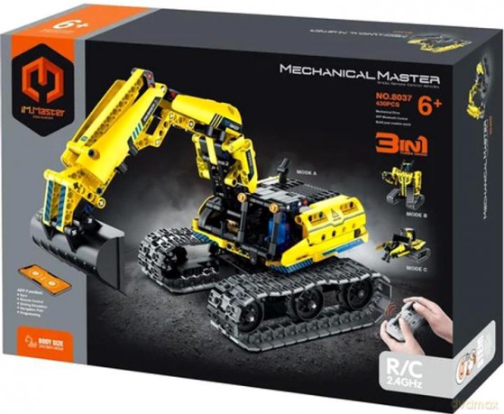 iM.Master 3w1 Robo-koparka zdalnie sterowana 430 elementów [KLOCKI]