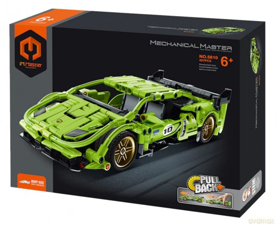 iM.Master Super Auto zielone 457 elementów [KLOCKI]