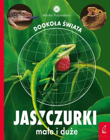 Jaszczurki małe i duże. Młodzi przyrodnicy. Dookoła świata - Patrycja Zarawska [KSIĄŻKA]