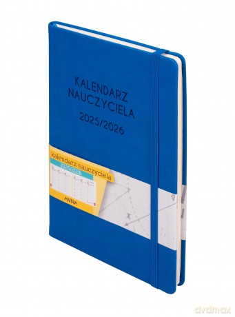Kalendarz Nauczyciela 2025/2026 A5 TDW niebieski [KALENDARZ]
