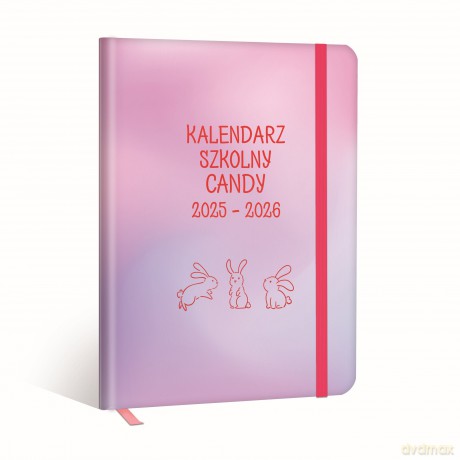 Kalendarz szkolny Candy 2025/26 [KALENDARZ]