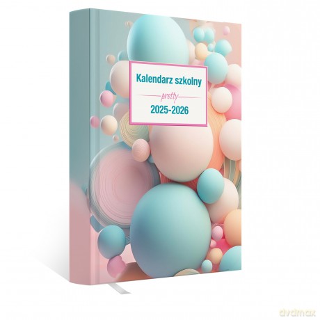 Kalendarz szkolny Pretty 2025/26 [KALENDARZ]