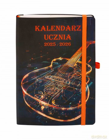 Kalendarz Ucznia 2025/2026 A5 TNS Gitara [KALENDARZ]