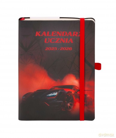 Kalendarz Ucznia 2025/2026 B6 TNS Samochód [KALENDARZ]