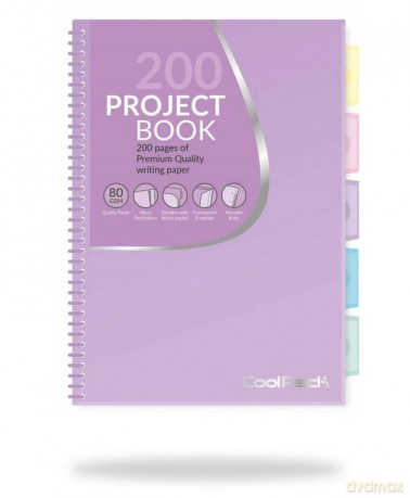 Kołozeszyt B5 PP Coolpack Pastel Powder Purple