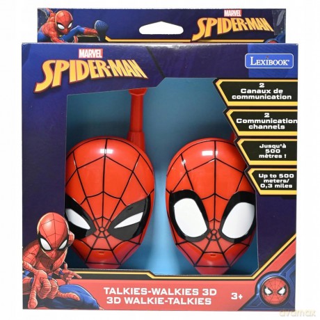 Krótkofalówki 3D Spiderman Lexibook TW18SP