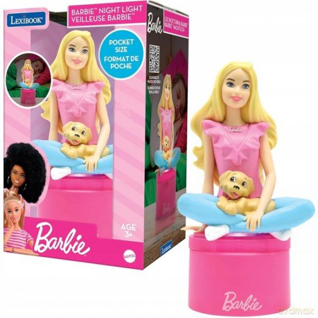 Lampka nocna Barbie Lexibook NLJ01BB