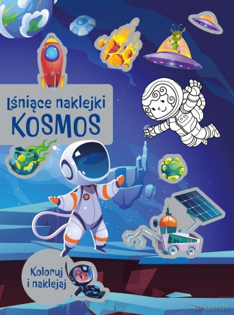 Lśniące naklejki. Kosmos [KSIĄŻKA]