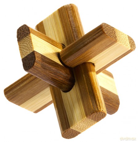 Łamigłówka 3D Bamboo Doublecross poziom 2/4 [GRA]