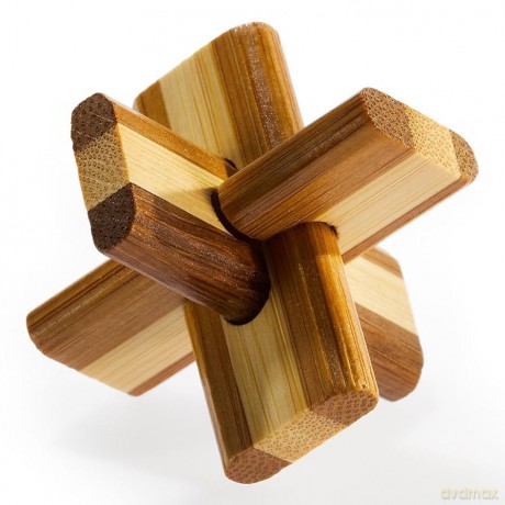 Łamigłówka 3D Bamboo Doublecross poziom 2/4 [GRA]