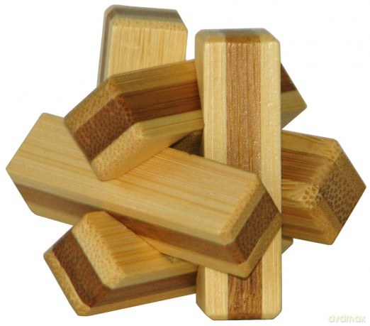 Łamigłówka 3D Bamboo Firewood poziom 2/4 [GRA]