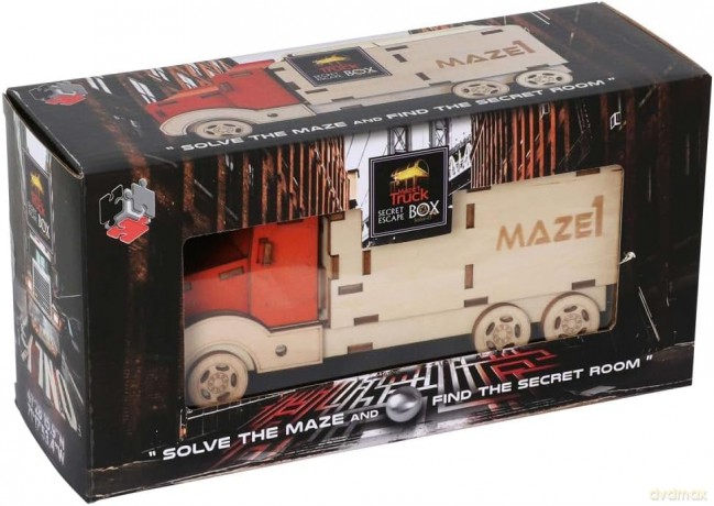 Łamigłówka Escape Box Maze1 Truck Secret poziom 4/4 [GRA]