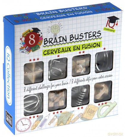 Łamigłówka Pogromcy Mózgu Brain Busters 8 szt. [GRA]