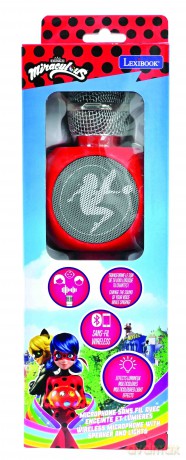 Mikrofon bluetooth z głośnikiem Miraculous Lexibook MIC260MI