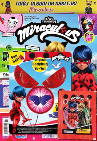 Miraculous Biedronka i Czarny Kot zestaw startowy magazyn [FIGURKA]