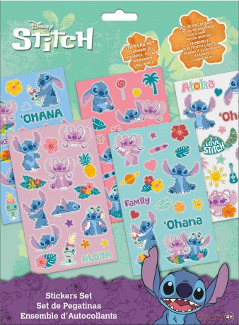 Naklejeki Stitch 92szt. ST00077