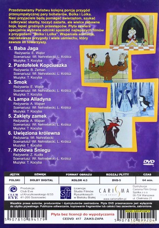 Bajki Bolka i Lolka - Baba Jaga (Bolek i Lolek) [DVD]
