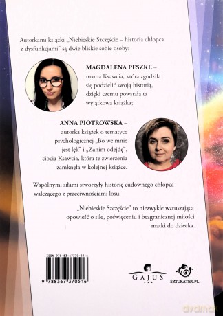 Niebieskie szczęście. Historia chłopca z dysfunkcjami - Anna Piotrowska, Magdalena Peszke [KSIĄŻKA]