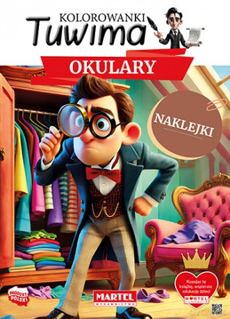 Okulary z naklejkami. Kolorowanki Tuwima [KSIĄŻKA]