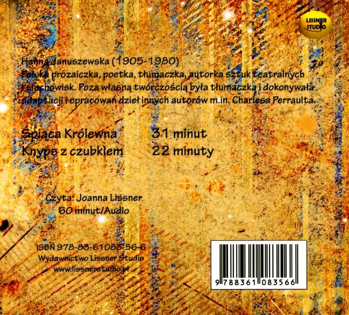 Bajki według Charles`a Perrault. Śpiąca królewna. Knyps z czubkiem. Książka audio CD - Hanna Januszewska [KSIĄŻKA]