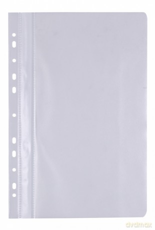 Paczka skoroszyt A4 Office Products PP miękki wpinany biały 25 sztuk