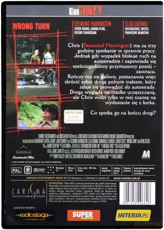 Droga bez powrotu [DVD]