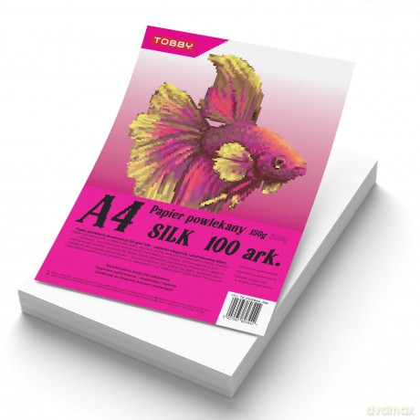 Papier A4 powlekany kredowany 100 ark.150g