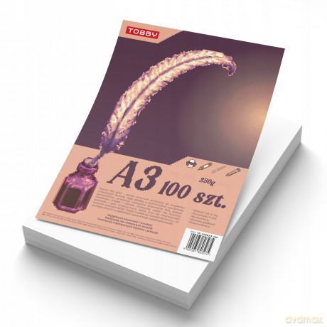 Papier Brystol A3 100 ark. 250g