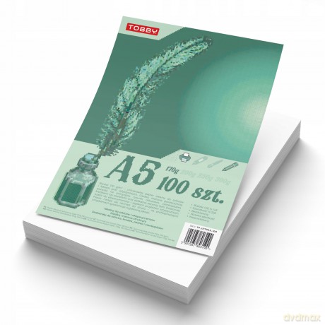 Papier Brystol A5 100 ark.170g