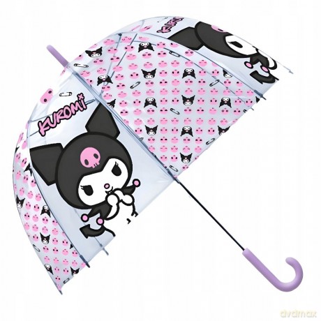 Parasolka przezroczysta Kuromi 19 cali KU00005