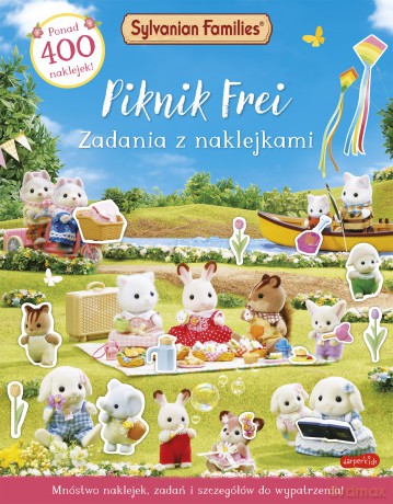 Piknik Frei. Zadania z naklejkami. Sylvanian Families [KSIĄŻKA]