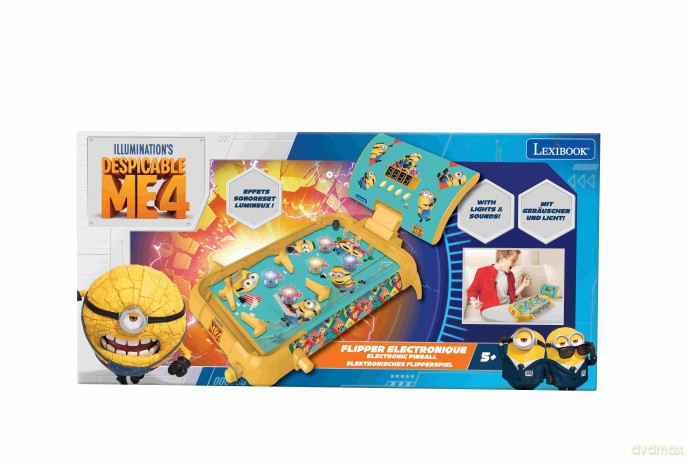 Pinball elektroniczny Minionki Lexibook JG610DES [GRA]
