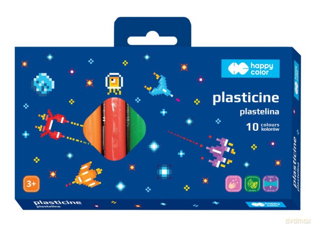 Plastelina Pixi Planet 10 kolorów