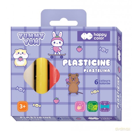 Plastelina Yummy Yum Kapibara 6 kolorów