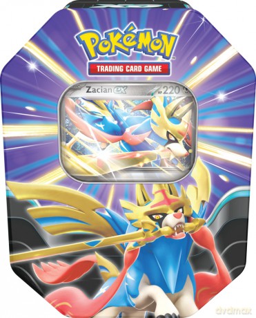 Pokemon TCG Summer Tin 2025 Zacian ex [FIGURKA]