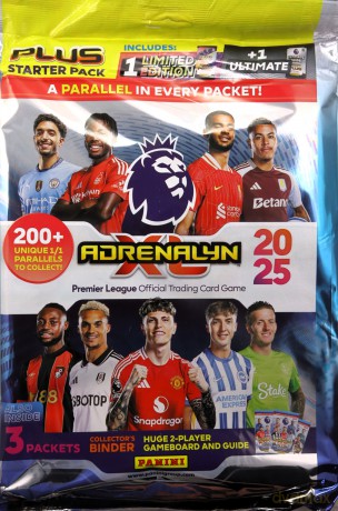 Premier League 2025 Adrenalyn XL plus starter set [FIGURKA]