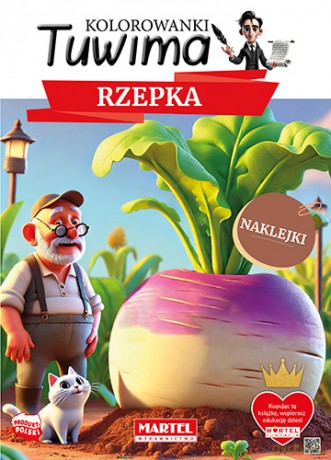 Rzepka z naklejkami. Kolorowanki Tuwima [KSIĄŻKA]