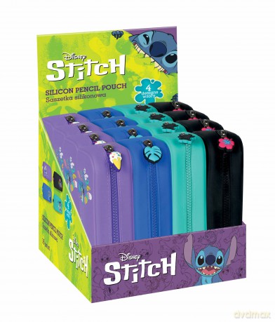 Saszetka silikonowa Disney Black Stitch 1szt.mix