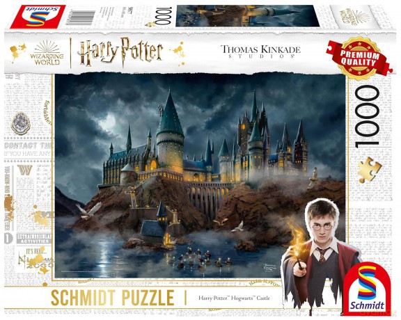 SCHMIDT 1000 el. el. THOMAS KINKADE Harry Potter: Hogwart [PUZZLE]
