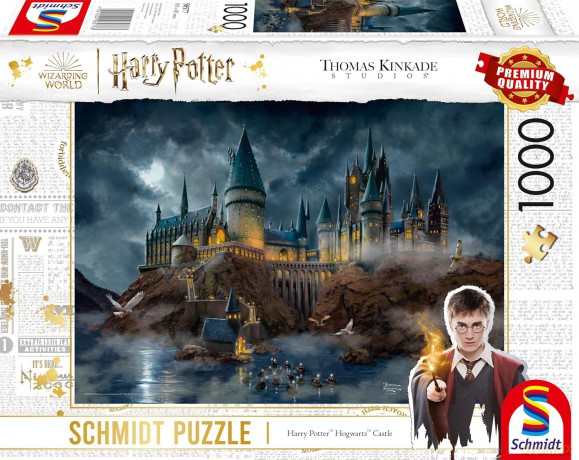 SCHMIDT 1000 el. el. THOMAS KINKADE Harry Potter: Hogwart [PUZZLE]