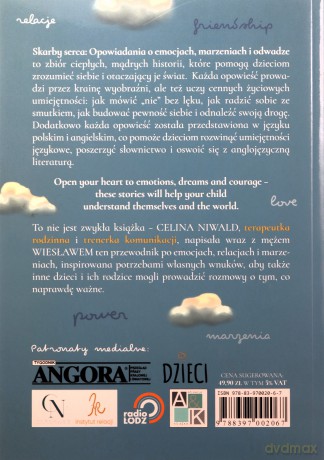 Skarby serca. Treasures of the heart. Opowiadania o emocjach, marzeniach i odwadze - Celina Maria Niwald, Wiesław Niwald [KSIĄŻKA]